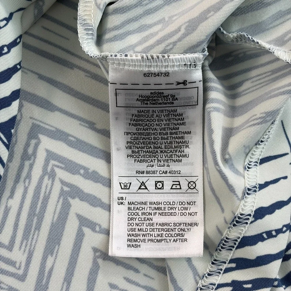 Adidas x Blue Hill‎ Golf Club Ultimate 365 All Over Print Polo Shirt XL SS NWOT